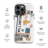 Wellington New Zealand  iPhone 14 13 12 11 Pro Max Plus Mini Phone Case iPhone Tough Rugged Protective iPhone case