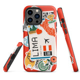 Lima Peru Peruanische iPhone 14 13 12 11 Pro Max Plus Mini Handyhülle iPhone X XS XR SE 7 8
