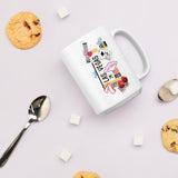 Las Vegas Nevada American US Coffee Mug White Glossy Cup Personalized Custom City Name