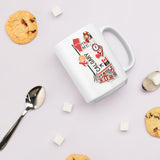 Calgary Alberta Canada Canadian Coffee Mug White Glossy Cup Personalized Custom City Name