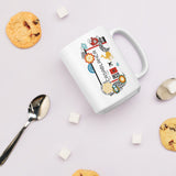 Casablanca Morocco Moroccan Coffee Mug White Glossy Cup Personalized Custom City Name