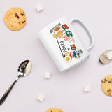 Porto Portugal Portuguese Coffee Mug White Glossy Cup Personalized Custom City Name