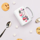Tokyo Japan Japanese Coffee Mug White Glossy Cup Personalized Custom City Name
