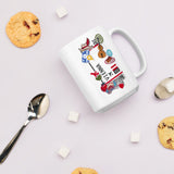 Vienna Wien Austria Austrian Coffee Mug White Glossy Cup Personalized Custom City Name