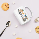 Wellington New zealand Kiwi Nz Auckland Coffee Mug White Glossy Cup Personalized Custom City Name