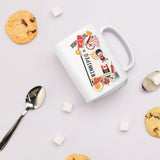 Winnipeg Manitoba Canada Canadian Coffee Mug White Glossy Cup Personalized Custom City Name